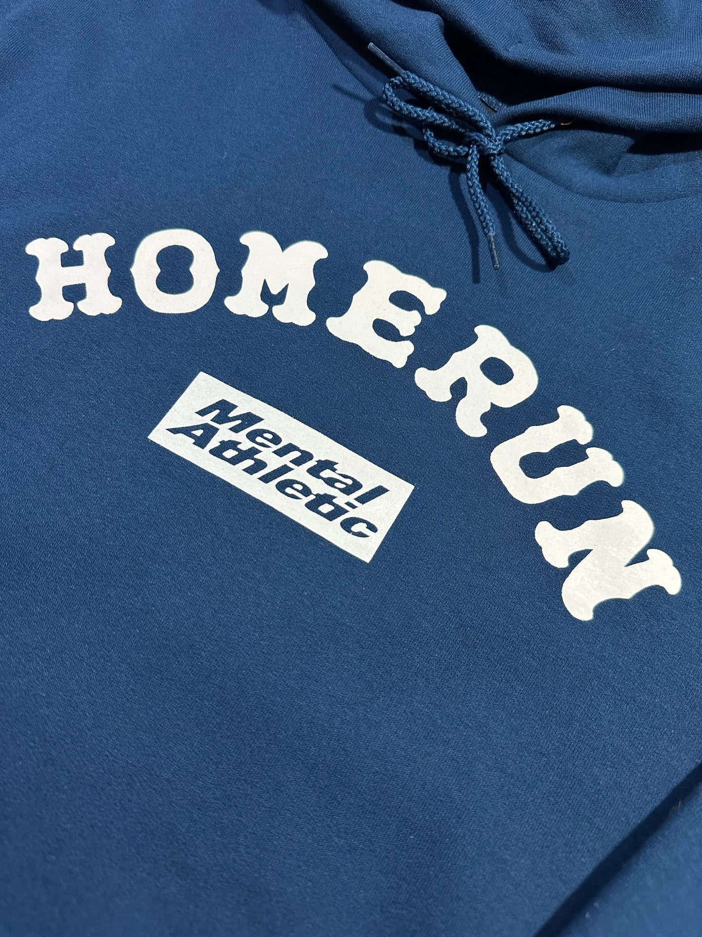 MENTAL ATHLETIC x HOMERUN HOODIE - MIDNIGHT BLUE