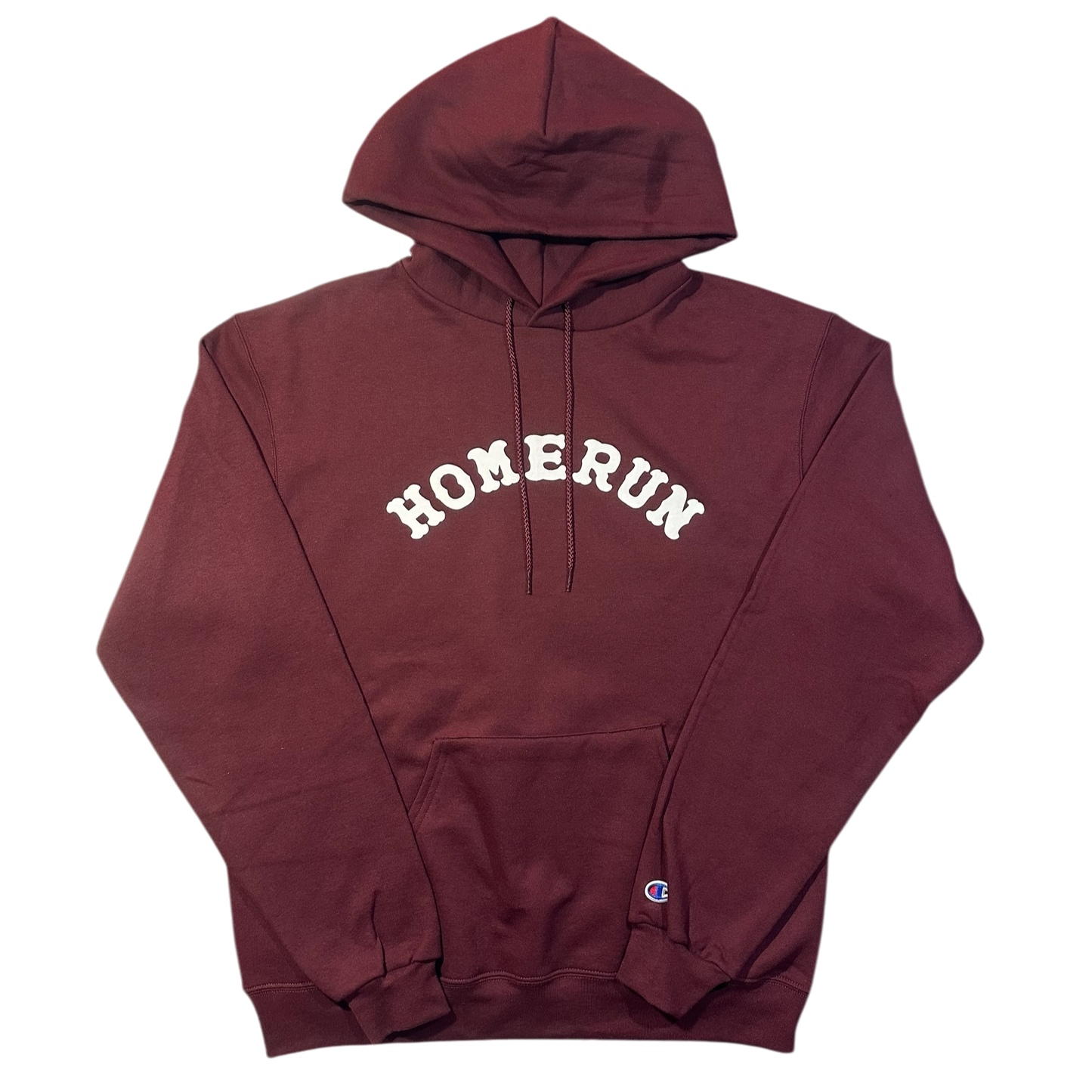 ARCH LOGO HOODIE - MAROON