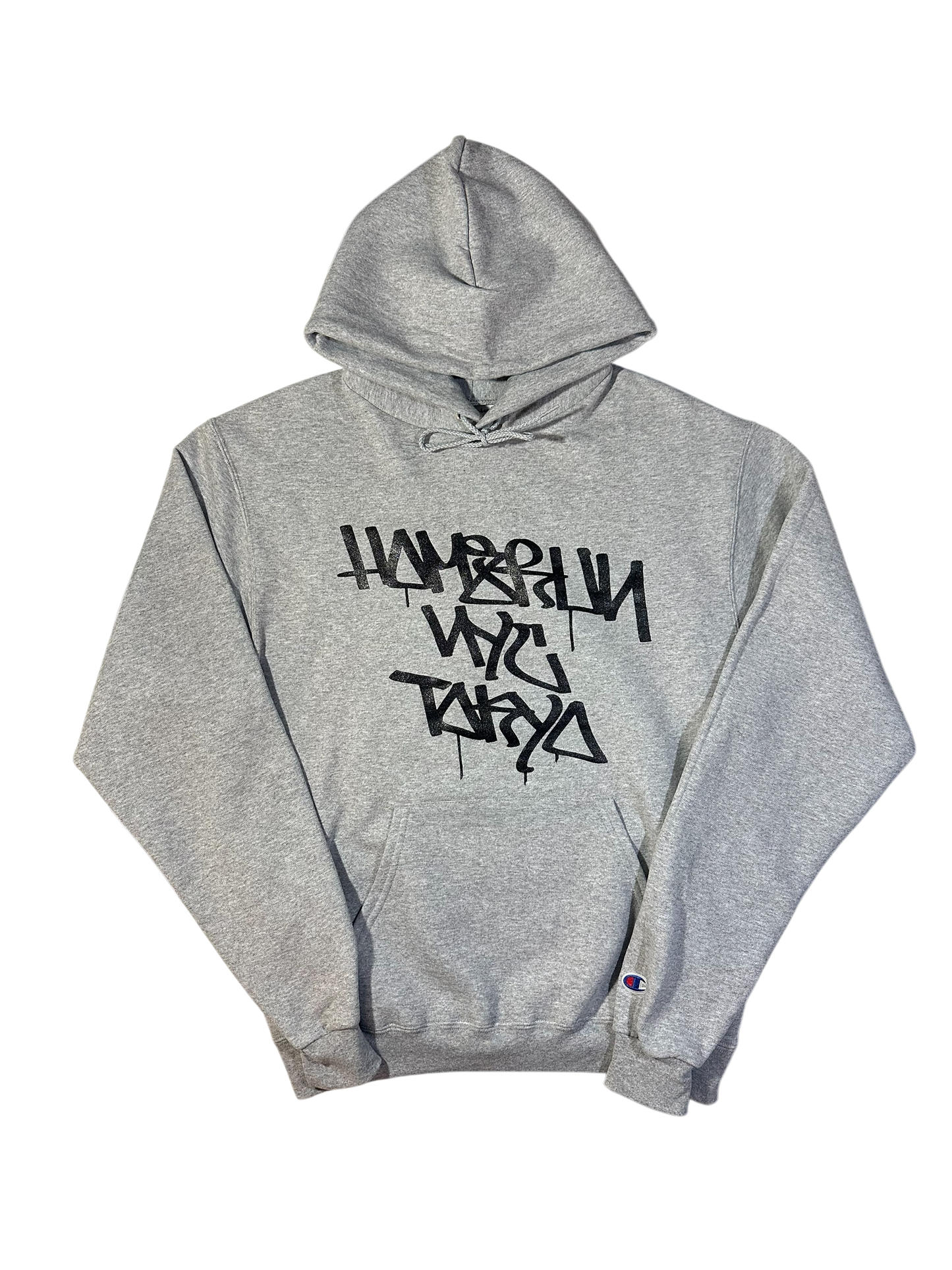TWIST TOKYO NY RUNNERS HOODIE - GREY
