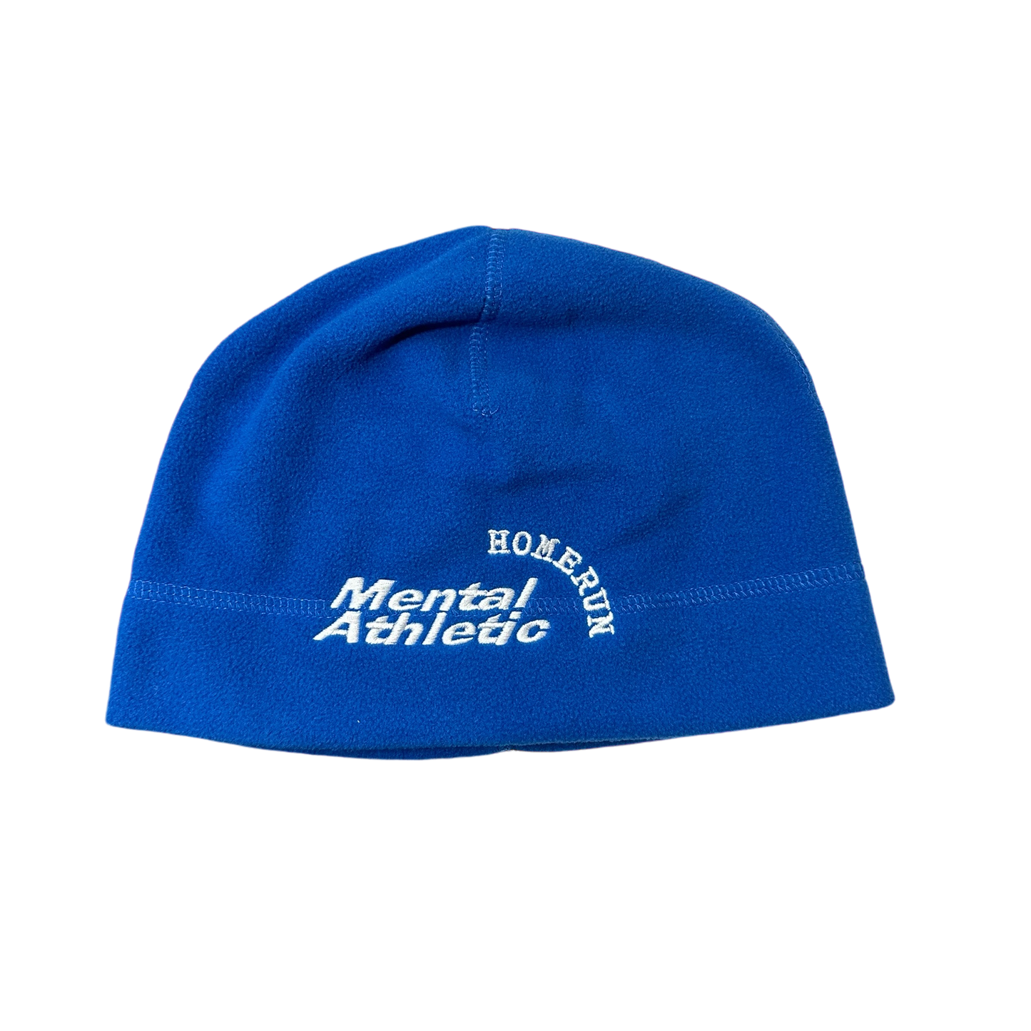 HOMERUN x MENTAL ATHLETIC FLEECE BEANIE - BLUE