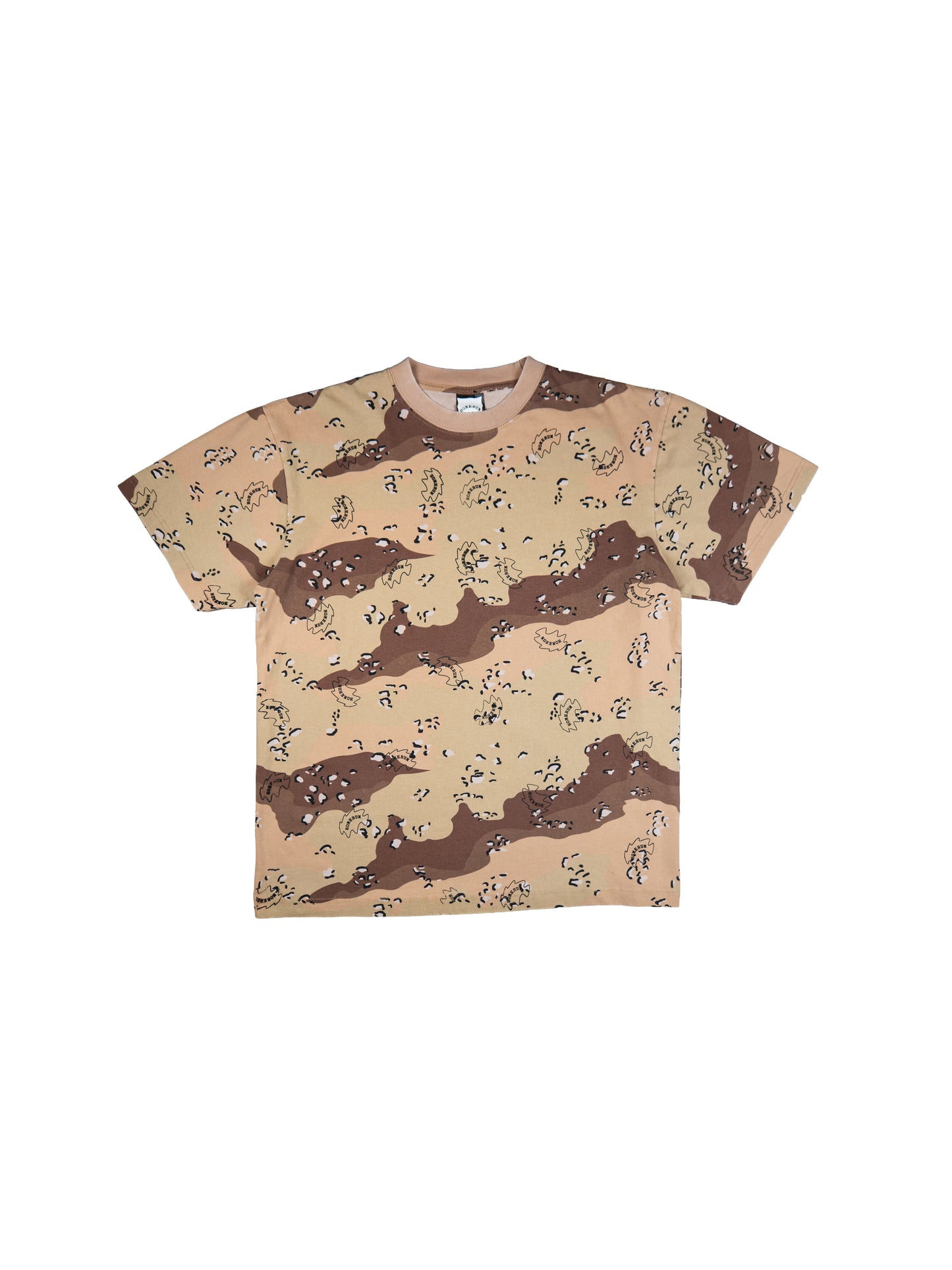 Reversible Two Sided T - Vintage Desert Camo and Black