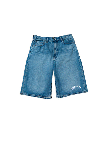 MADE IN STREET JEAN SHORTS - BLUE