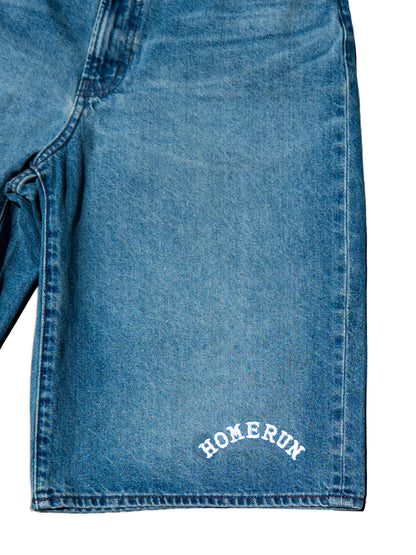 MADE IN STREET JEAN SHORTS - BLUE