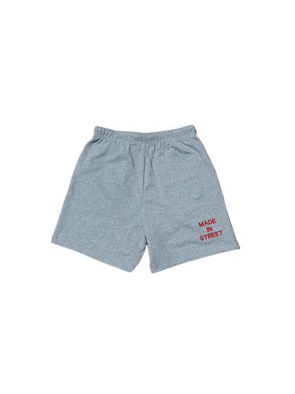 MADE IN STREET FRENCH TERRY SHORTS - GREY
