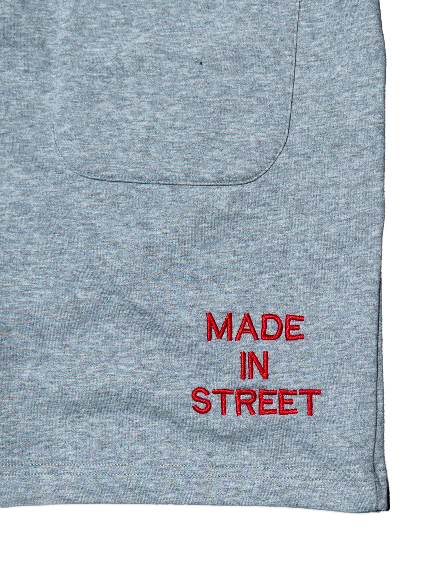 MADE IN STREET FRENCH TERRY SHORTS - GREY