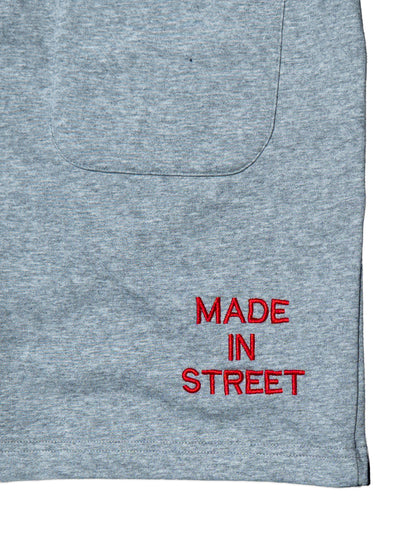 MADE IN STREET FRENCH TERRY SHORTS - GREY