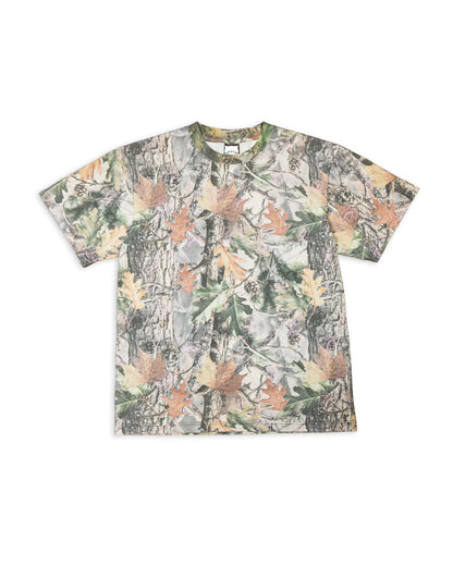 Reversible Two Sided T - Vintage Wood Camo and Pink