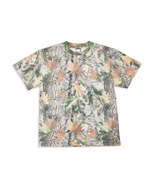 Reversible Two Sided T - Vintage Wood Camo and Pink