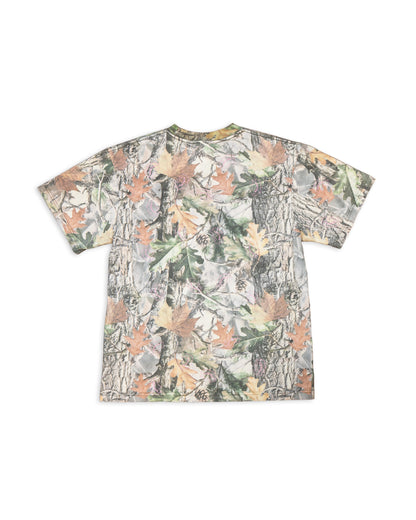 Reversible Two Sided T - Vintage Wood Camo and Pink