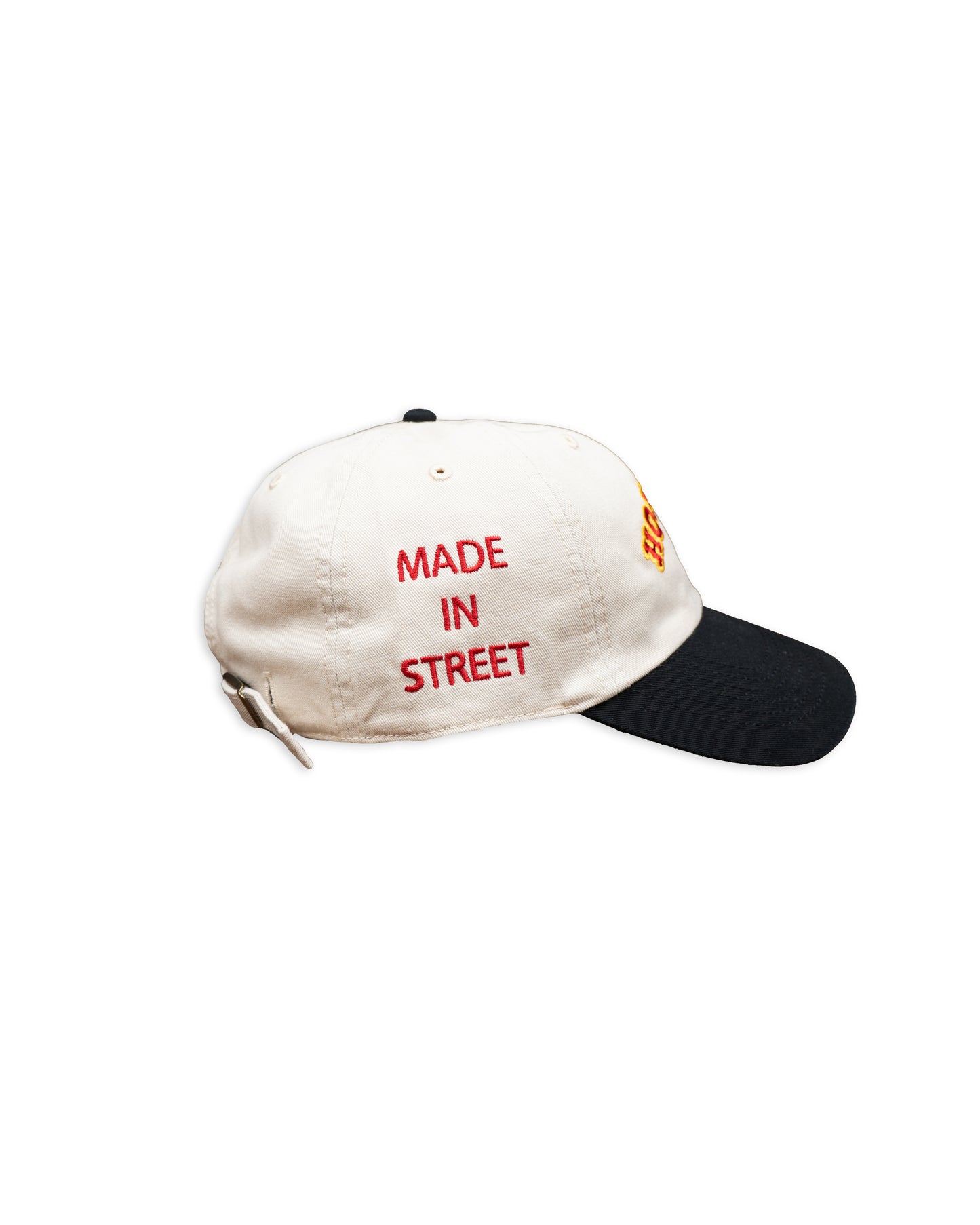 Two Tone '47 Cleanup Hat - Gold and Red Embroidery