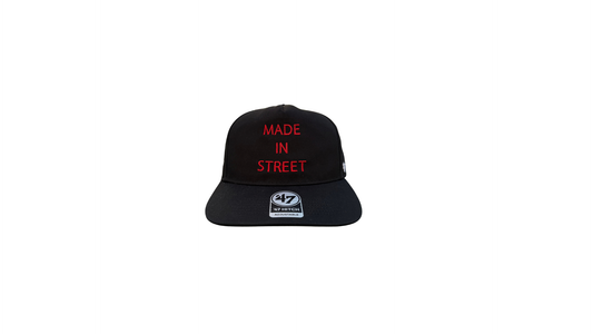 47' X Homerun Made in Street Hat - Black
