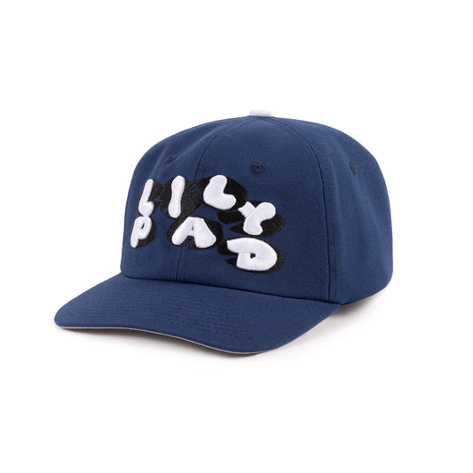 LILYPAD MAGAZINE 6 PANEL CUSTOM UNSTRUCTURED HAT - NAVY
