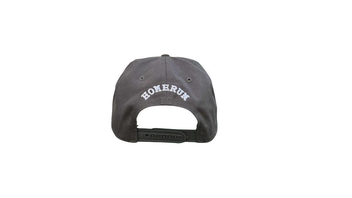 47' X Homerun NONSTOP Baseball Hat - Gray