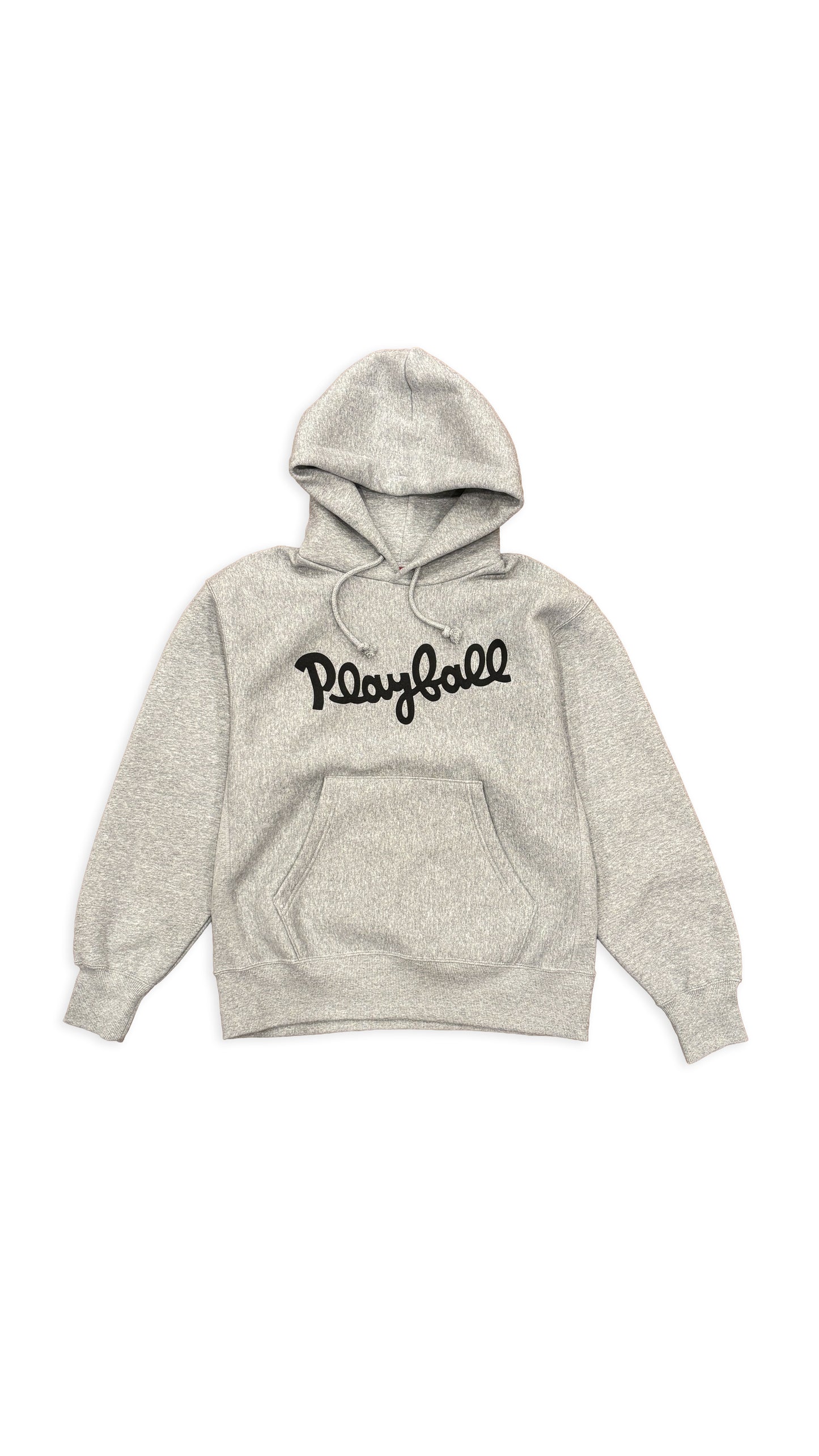 PLAYBALL HOODED TRAINING TOP - HEATHER GREY