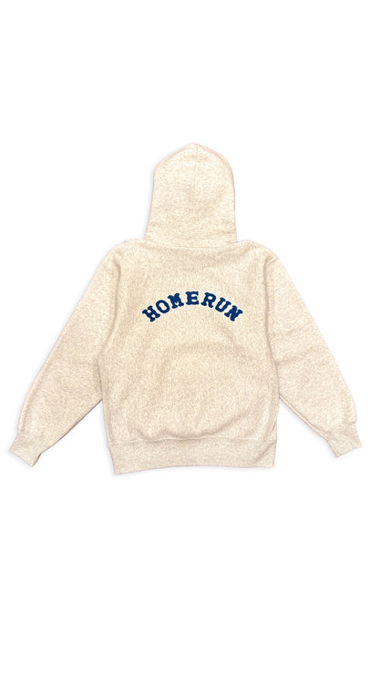 PLAYBALL HOODED TRAINING TOP - LIGHT GREY