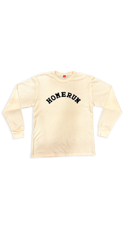 L/S TRAINING TOP - OFF WHITE