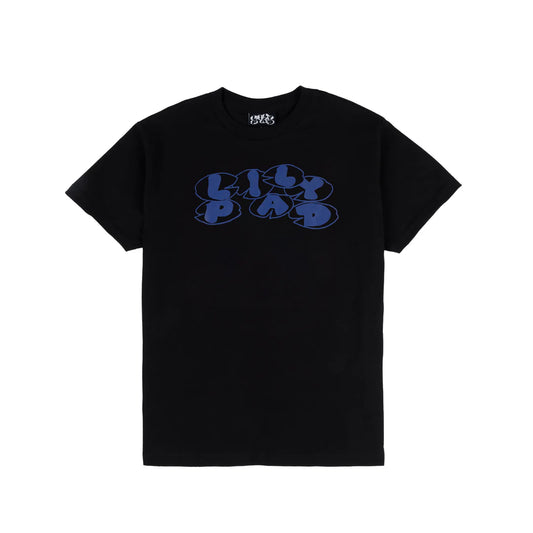 LILYPAD MAGAZINE WORDMARK T-SHIRT - BLACK