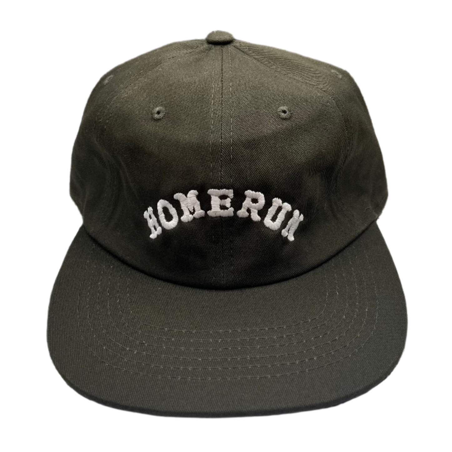 ARCH LOGO BASEBALL CAP - OLIVE BROWN