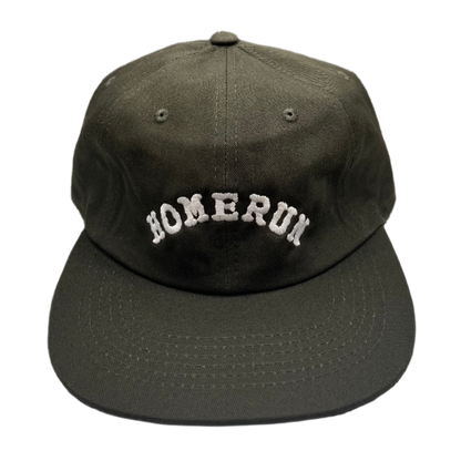 ARCH LOGO BASEBALL CAP - OLIVE BROWN