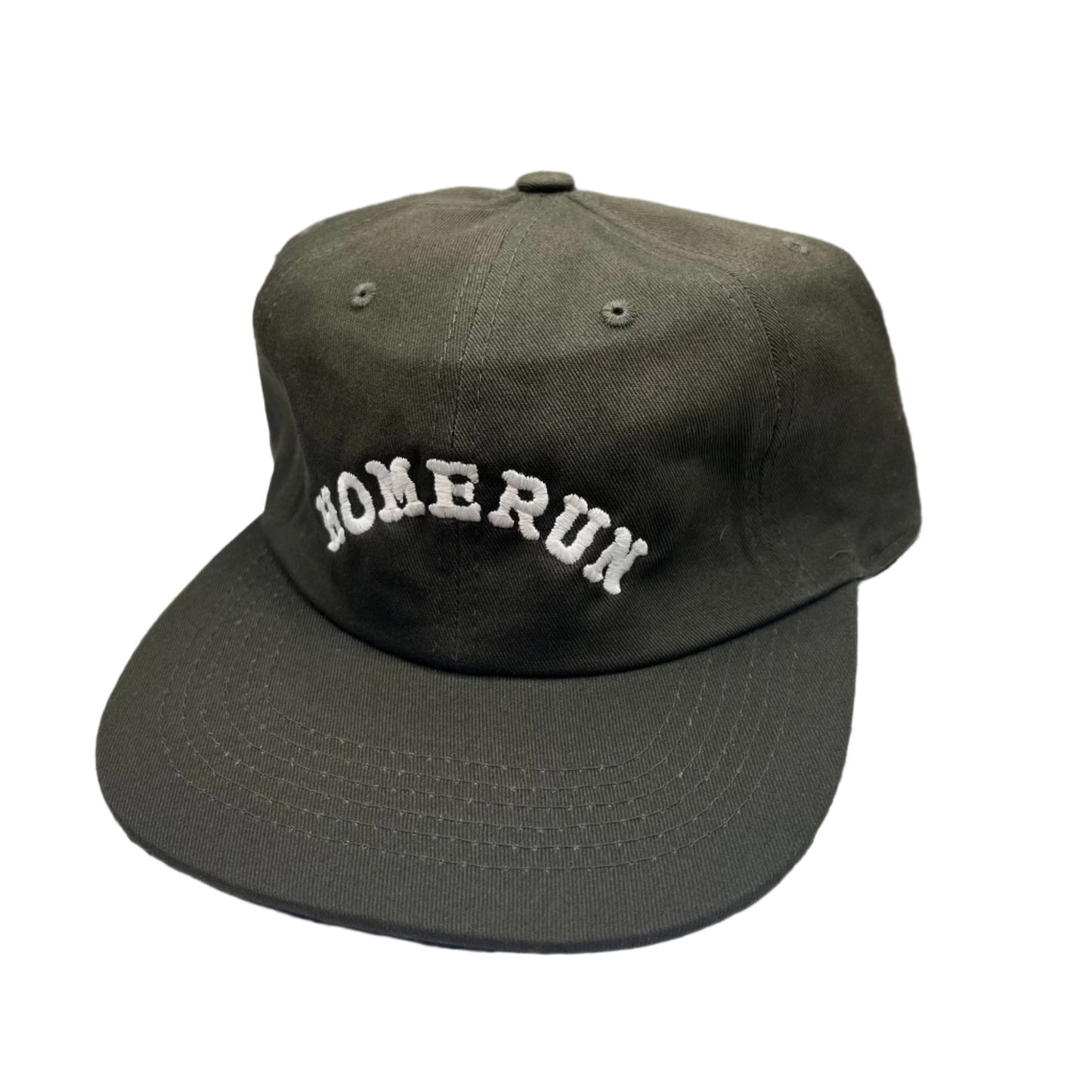 ARCH LOGO BASEBALL CAP - OLIVE BROWN