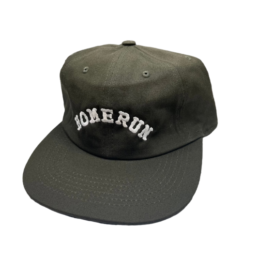 ARCH LOGO BASEBALL CAP - OLIVE BROWN