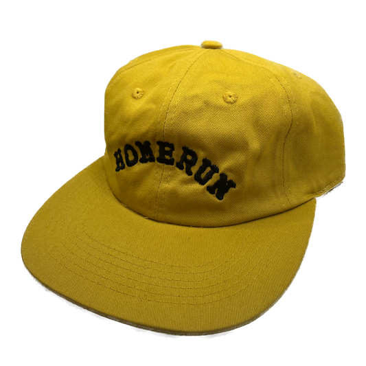 ARCH LOGO BASEBALL CAP - MUSTARD