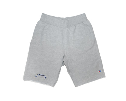 ARCH LOGO REVERSE WEAVE SHORTS - GREY