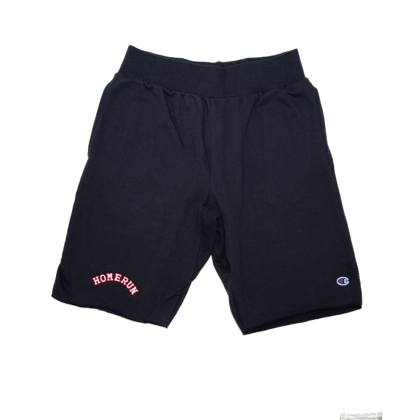 ARCH LOGO REVERSE WEAVE SHORTS - NAVY