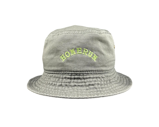 ARCH LOGO BUCKET HAT - OLIVE