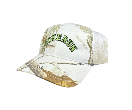 REAL TREE ARCH LOGO HAT - WHITE