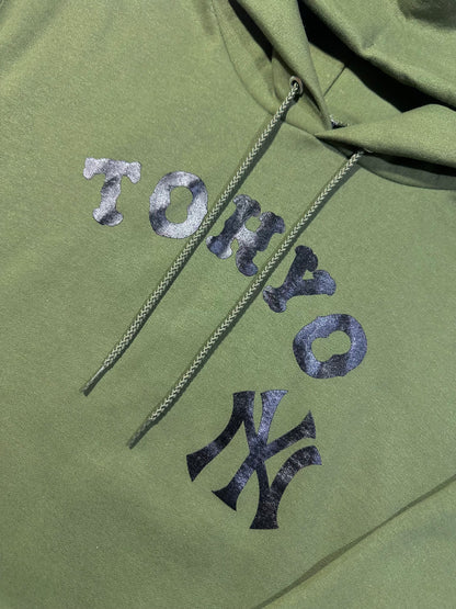 TOKYO NY HOODIE - OLIVE