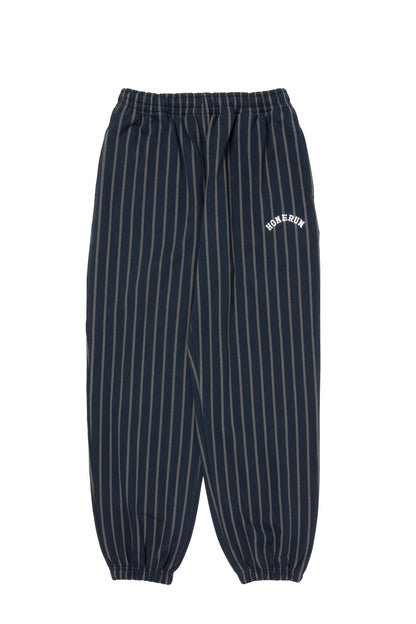 ARCH LOGO STRIPED SWEATPANTS - NAVY