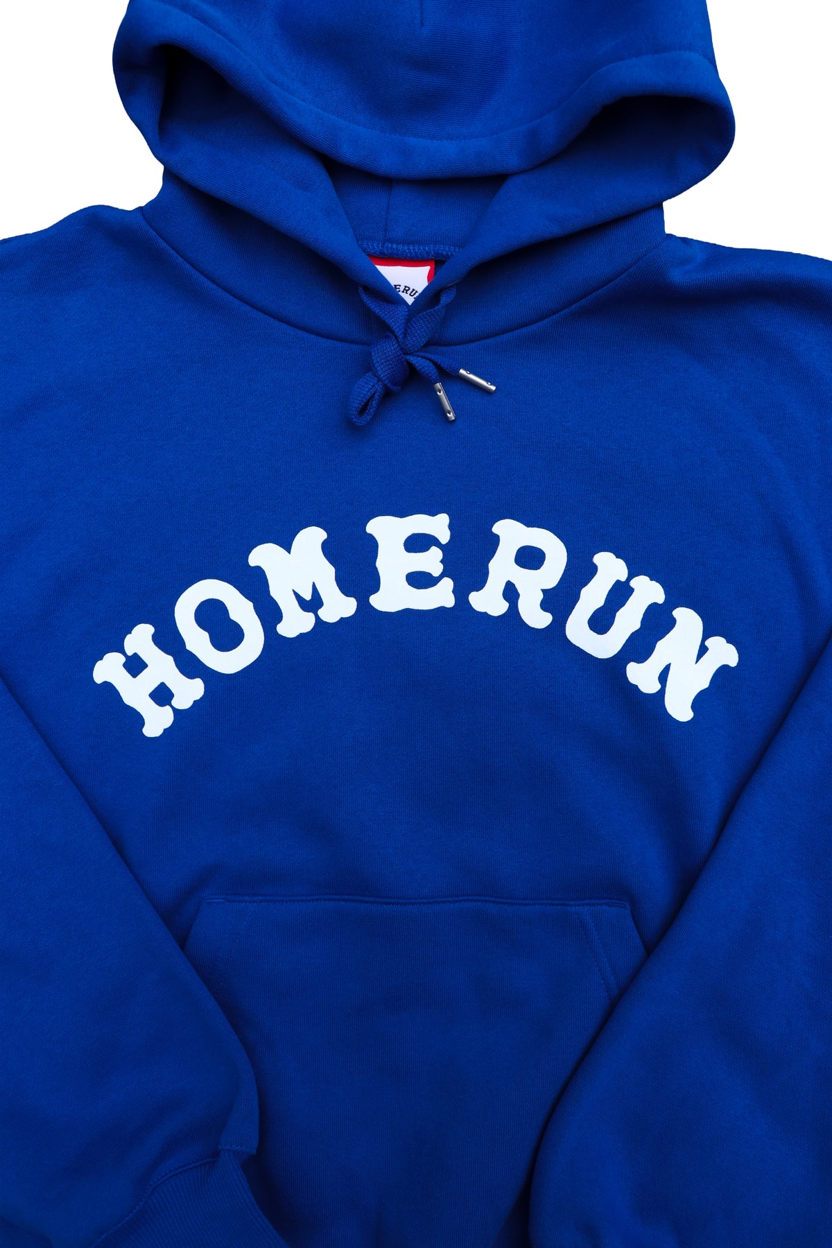 Homerun NONSTOP Boxy Fleece Hoodie - Royal with White