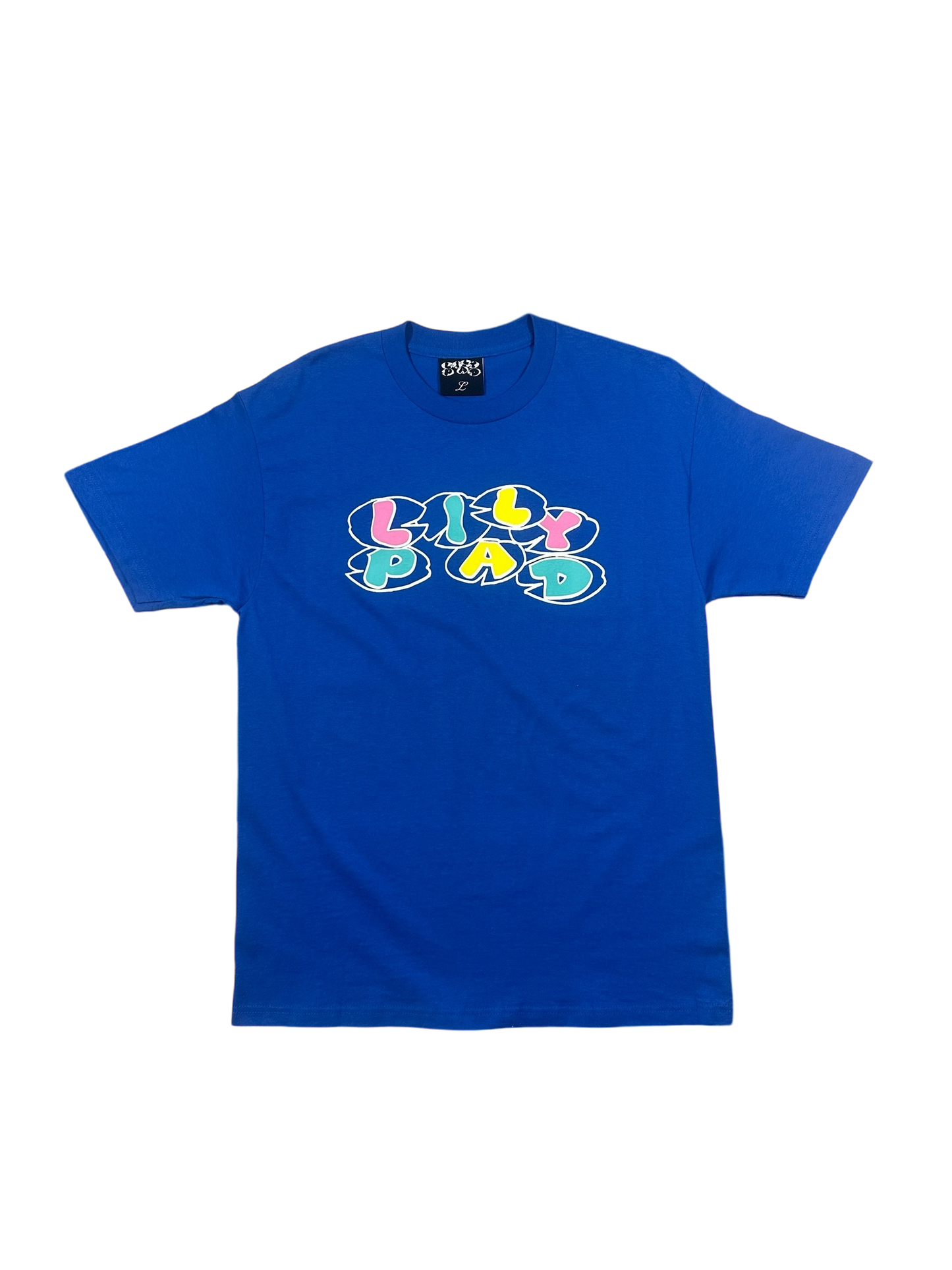 LILYPAD LOGO SHIRT - BLUE/MULTICOLOR