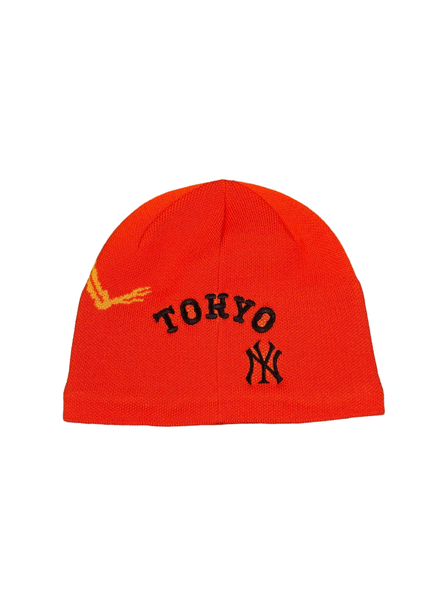 ARCY BIRD HEAD TOKYO NY BEANIE - ORANGE