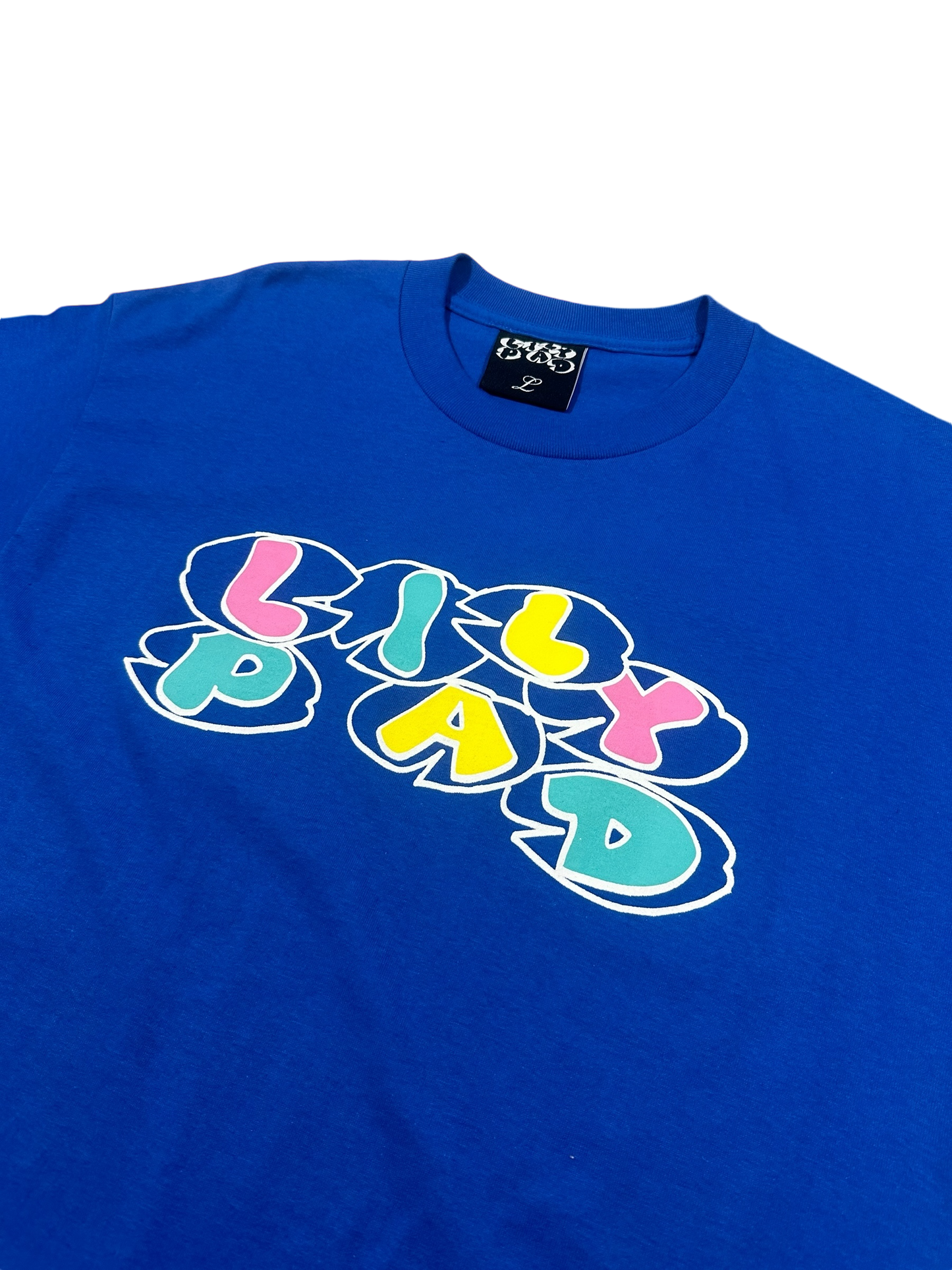 LILYPAD LOGO SHIRT - BLUE/MULTICOLOR