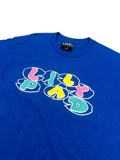 LILYPAD LOGO SHIRT - BLUE/MULTICOLOR