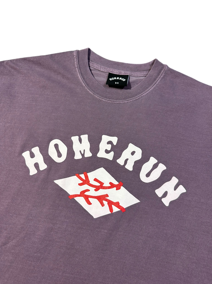 WASEDA ARCH LOGO SHIRT - PURPLE