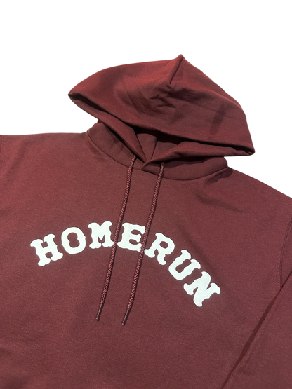 ARCH LOGO HOODIE - MAROON