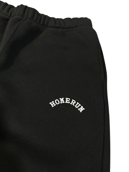 ARCH LOGO HEAVYWEIGHT SWEATPANTS - BLACK