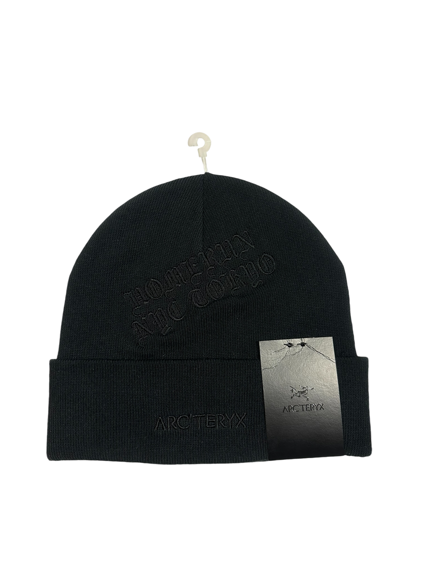 ARCY WORD TOQUE - BLACK