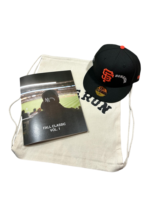 FITTED HAT + ZINE COMBO - SAN FRANSISCO GIANTS