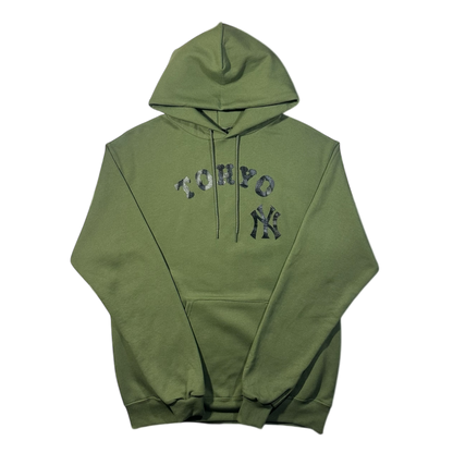 TOKYO NY HOODIE - OLIVE