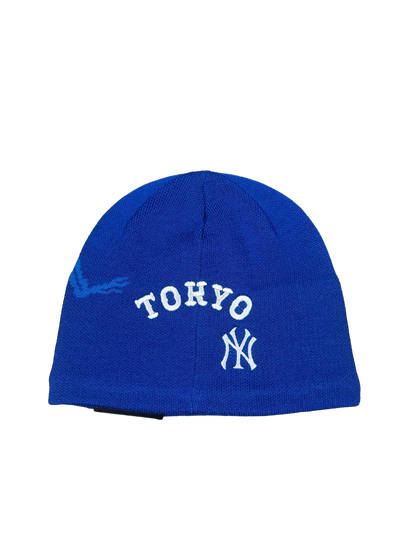 ARCY BIRD HEAD TOKYO NY BEANIE - BLUE