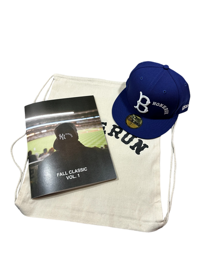 FITTED HAT + ZINE COMBO - BROOKLYN DODGERS