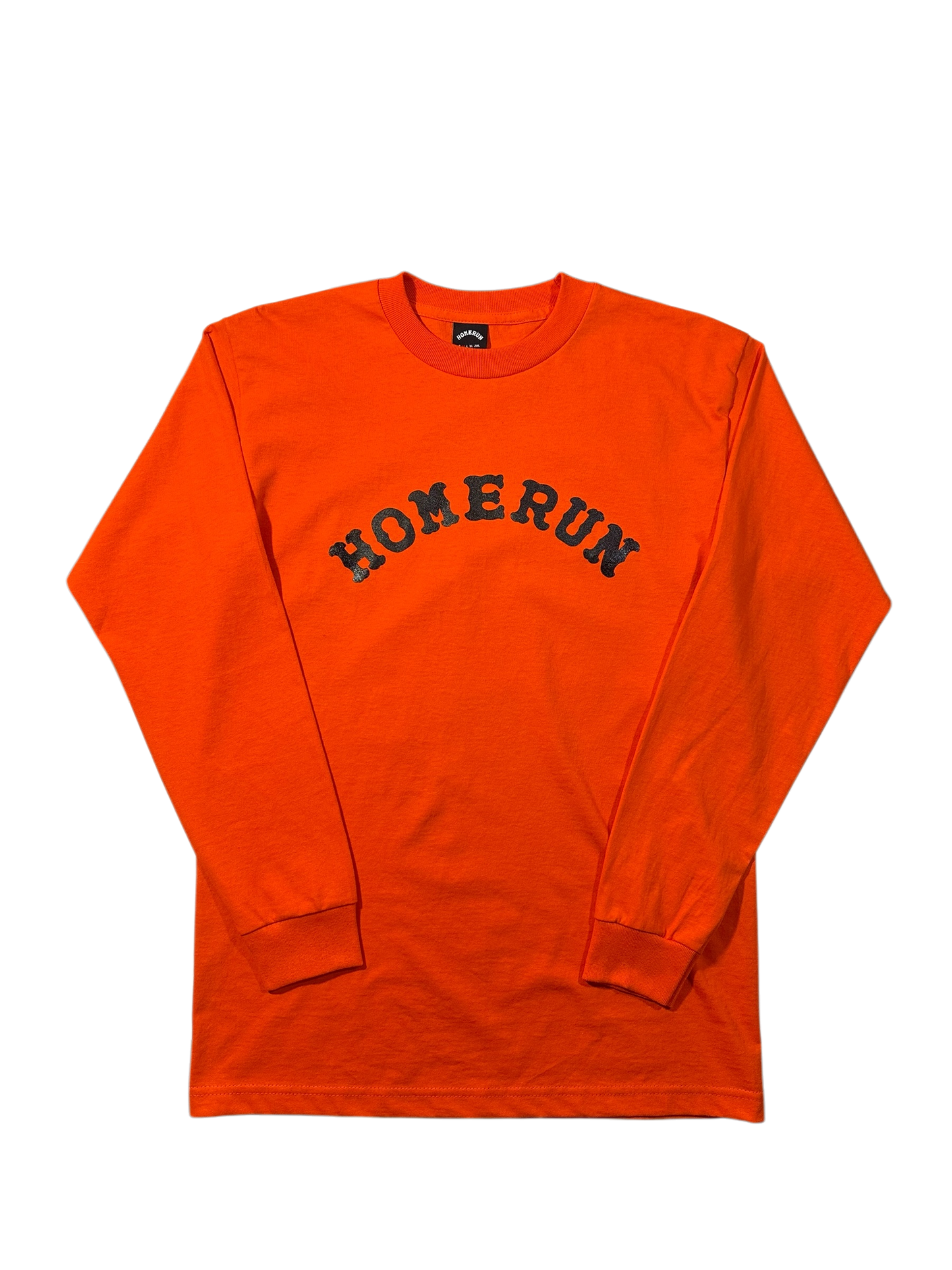 ARCH LOGO LONG SLEEVE SHIRT - ORANGE