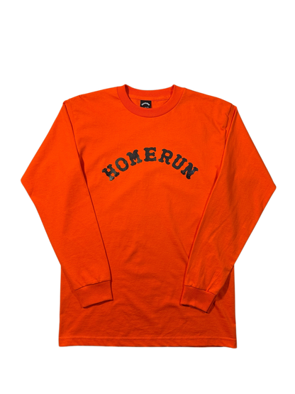 ARCH LOGO LONG SLEEVE SHIRT - ORANGE