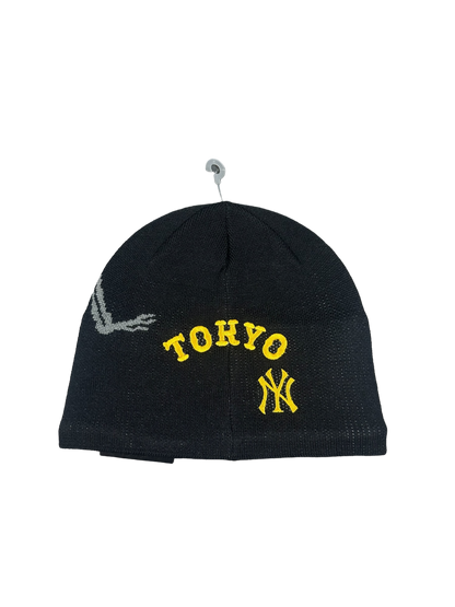 ARCY BIRD HEAD TOKYO NY BEANIE - BLACK