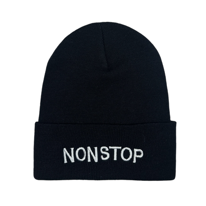 NON STOP MERINO BEANIE - BLACK