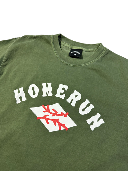 WASEDA ARCH LOGO SHIRT - GREEN